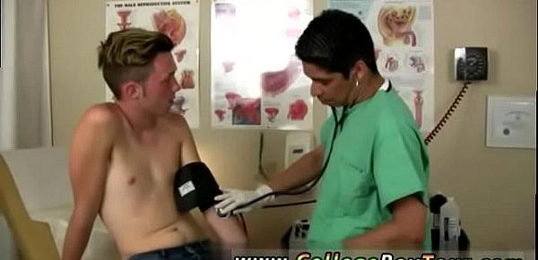  Male doctor making my cock cum gay xxx After getting his guts